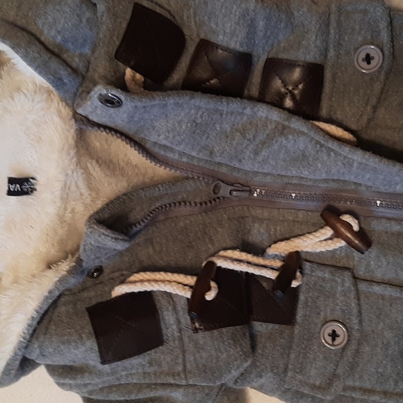  Fleece Hooded Jacket Outerwear - Picture 5 of 5